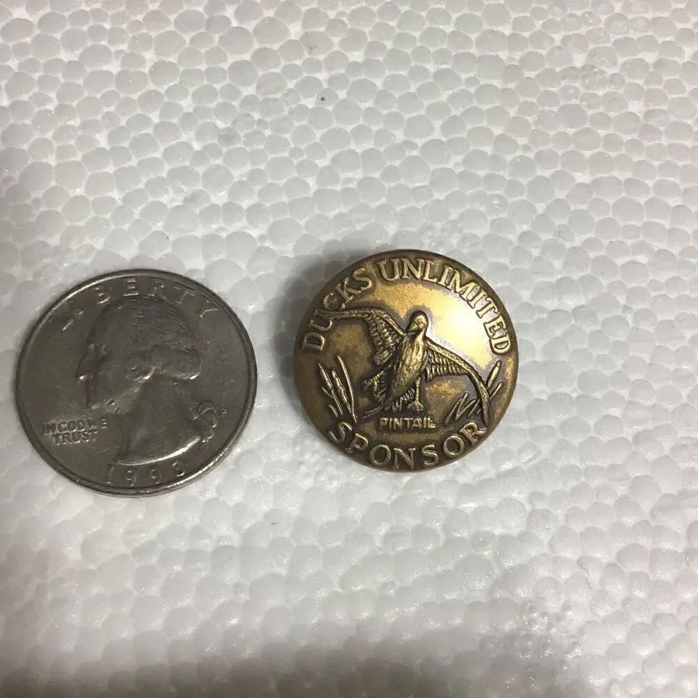 Vintage Ducks unlimited 1985 Pintail sponsor pin